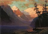 Evening Glow, Lake Louise
